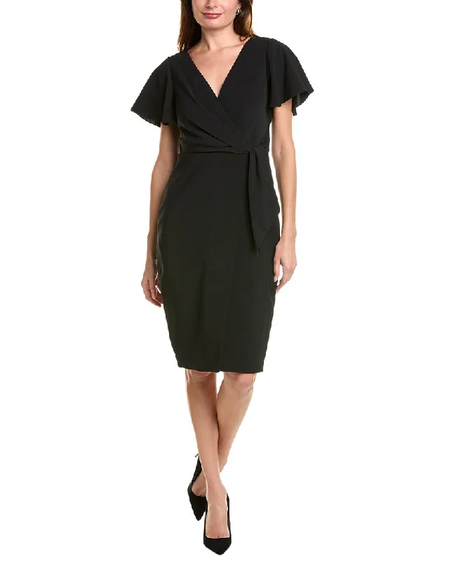 Absurdly Cheap Sale Elie Tahari Faux Wrap Dress