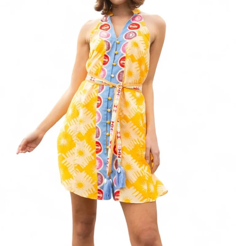 Relaxed Style Etta Dress In Sunny Side Up