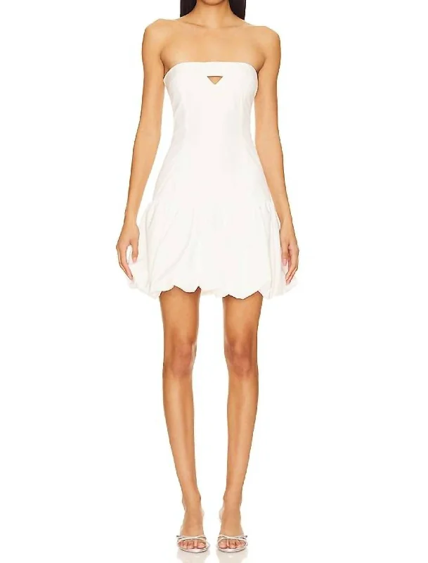 Fast Fashion Favorites Faith Dress In White