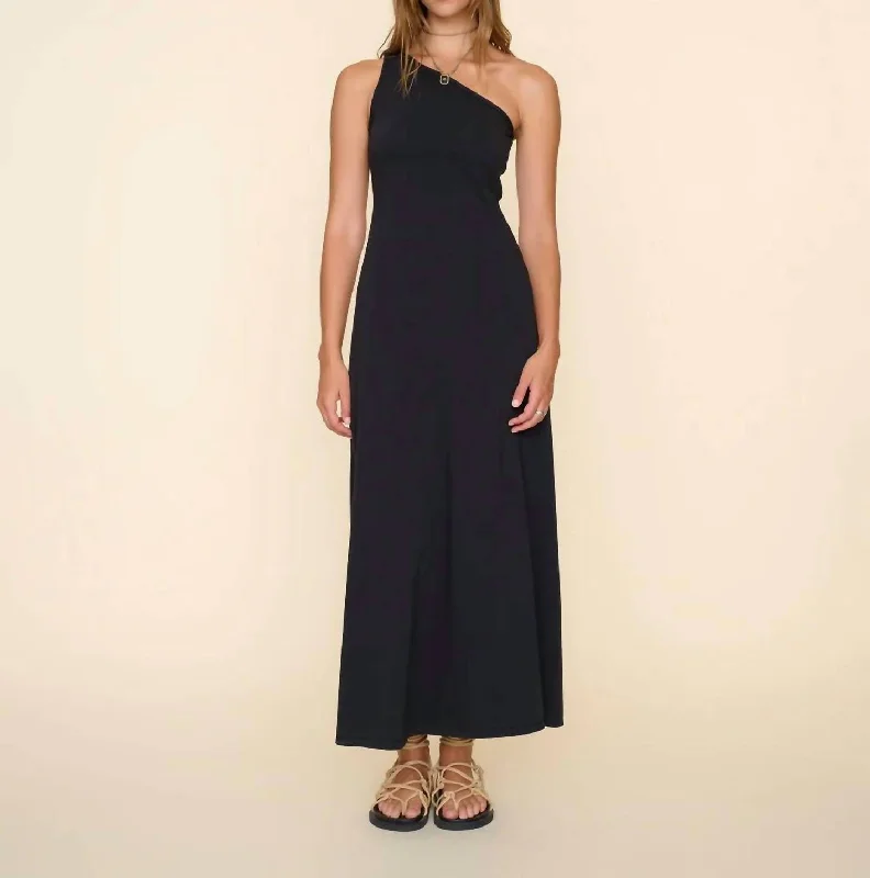 Season Transition Versatile Wear Clearance Genevieve Dress In Black