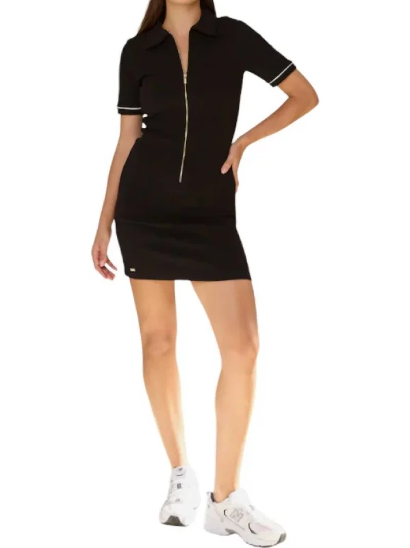 End Of Season Sale Moon Classic Dress In Black